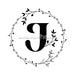 VINYL DECAL | MONOGRAM | LETTER J | EVERYDAY - Unique in the Creek LTD
