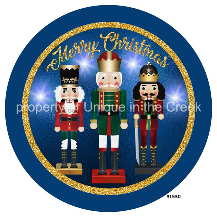 Vinyl Decal | Nutcrackers | Merry Christmas | Christmas - Unique in the Creek LTD