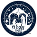Vinyl Decal | O Holy Night | Blue | Christmas | Religious - Unique in the Creek LTD