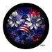 VINYL DECAL | PATRIOTIC FLORALS | AMERICAN FLAG | SUMMER | EVERYDAY - Unique in the Creek LTD