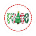 Vinyl Decal | Peace | Christmas | Winter - Unique in the Creek LTD