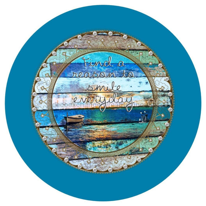 VINYL DECAL | REASON TO SMILE | WELCOME | EVERYDAY | LAKE HOUSE - Unique in the Creek LTD