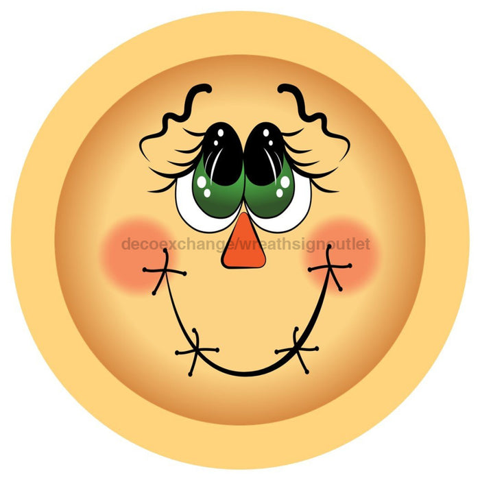 Vinyl Decal | Scarecrow Face | Halloween | Autumn | Fall - Unique in the Creek LTD