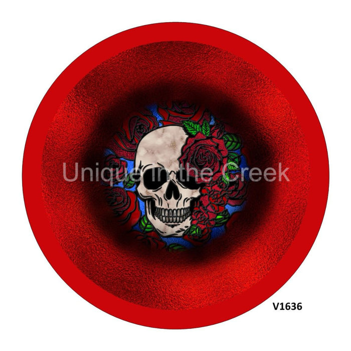 VINYL DECAL | SKULL / ROSES | DAY OF THE DEAD | EVERYDAY - Unique in the Creek LTD