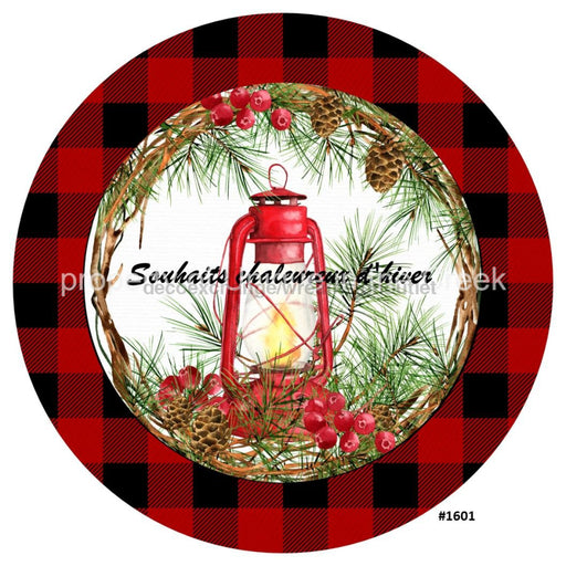 Vinyl Decal | Souhaits Chaleureux D'hiver | Winter | French - Unique in the Creek LTD