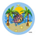 VINYL DECAL | TURTLES / PALM TREES | SUMMER | EVERYDAY - Unique in the Creek LTD