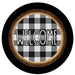 Vinyl Decal | Welcome | Check | Winter | Christmas - Unique in the Creek LTD