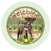 VINYL DECAL | WELCOME | COW | FARMHOUSE | SPRING | CALF - Unique in the Creek LTD