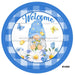 VINYL DECAL | WELCOME | DAISY | GNOME | SPRING | SUMMER - Unique in the Creek LTD