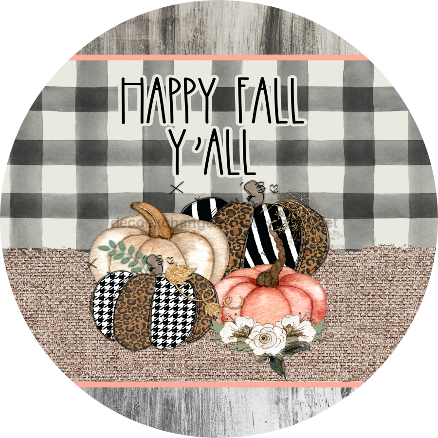 all signs, buffalo check, DecoExchange, faire, Fall, fall sign, made in ...