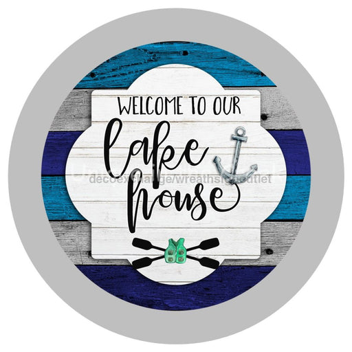 VINYL DECAL | WELCOME | LAKE HOUSE | COTTAGE | EVERYDAY - Unique in the Creek LTD