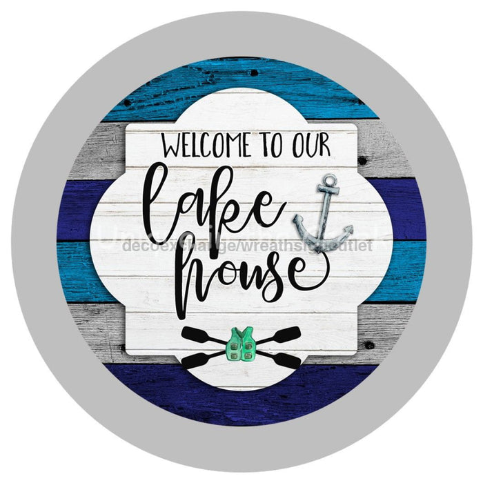 VINYL DECAL | WELCOME | LAKE HOUSE | COTTAGE | EVERYDAY - Unique in the Creek LTD