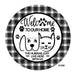VINYL DECAL | WELCOME /PAW PRINTS | CAT / DOG | EVERYDAY | PETS - Unique in the Creek LTD