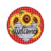 VINYL DECAL | WELCOME | SUNFLOWERS | SPRING | SUMMER | GINGHAM - Unique in the Creek LTD