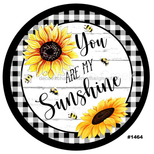 VINYL DECAL | YOU ARE MY SUNSHINE | SUNFLOWER | FARMHOUSE | SUMMER | EVERYDAY - Unique in the Creek LTD