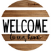 Welcome Sign To Our Home Decoe-4190 10 wood Round