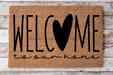 Welcome To Our Home - Door Mat - 30x18" Coir Door Mat - DECOE-CM-028 - DecoExchange