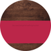 Welcome To Our Home Sign Blank Viva Magenta Stripe Wood Grain Decoe-2743-Dh 18 Round