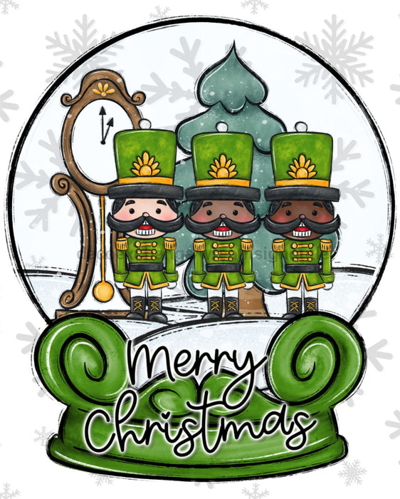 Winter Sign Snow Globe Decoe-4789 For Wreath 8X10 Metal