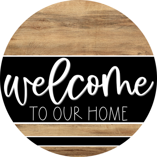 Wooden Welcome Door Hanger, DCO-13724-DH, 18in Wood Sign