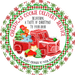 Wreath Sign, Christmas Sign, Christmas Cookies Sign, DECOE-2076, Sign For Wreath, DecoExchange - DecoExchange®