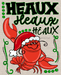 Wreath Sign, Christmas Crawfish Sign, 8"x10" Metal Sign, DECOE-937, Sign For Wreath, DecoExchange - DecoExchange