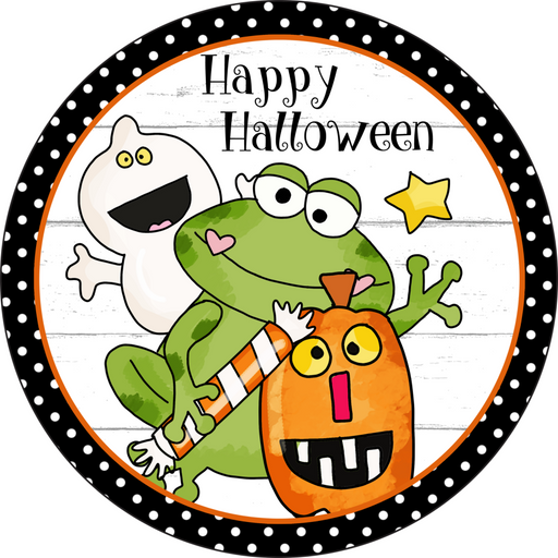 Wreath Sign, Christmas Sign, Snowman Sign, DECOE-2110, Sign For Wreath, Round Sign, DecoExchange - DecoExchange®