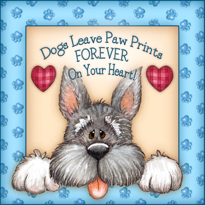 Wreath Sign, Dog Sign, 10x10" Metal Sign DECOE-228, DecoExchange, Sign For Wreath - DecoExchange