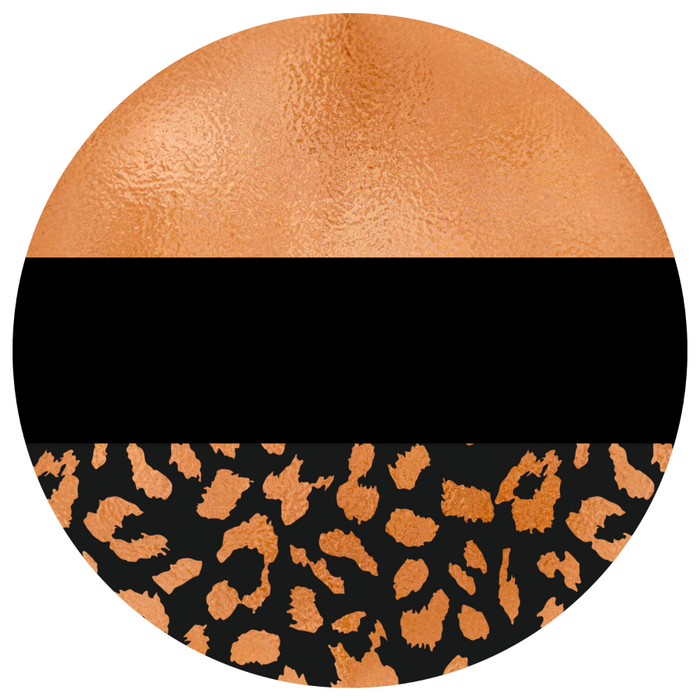 Wreath Sign, Everyday Sign, Plain Copper Sign, 12" Round, Metal Sign, DECOE-181, DecoExchange, Sign For Wreath - DecoExchange