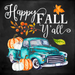 Wreath Sign, Fall Chalkboard Sign, Truck Sign, 10"x10" Metal Sign DECOE-783, Sign For Wreath, DecoExchange - DecoExchange