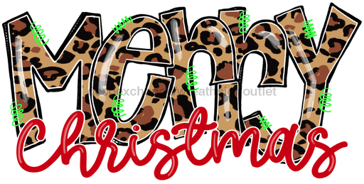 Wreath Sign, Merry Christmas, Christmas Sign, 6"x12" Metal Sign DECOE-139 - DecoExchange