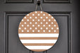 Wreath Sign, Patriotic Sign, DECOE-2053, Sign For Wreath, Door Hanger, DecoExchange - DecoExchange®