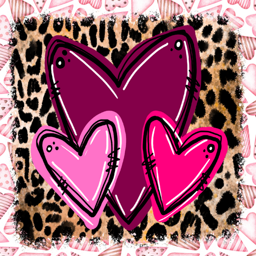 Wreath Sign, Valentine Sign, Valentine Hearts Sign 10"x10" Metal Sign DECOE-371, Sign For Wreath, DecoExchange - DecoExchange