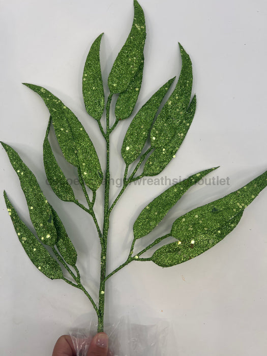 Xmas Lemon Lvs Spray Green 60174 Pick