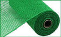 10" X 10Yd Poly Burlap Mesh Emerald Green RP810306 - DecoExchange
