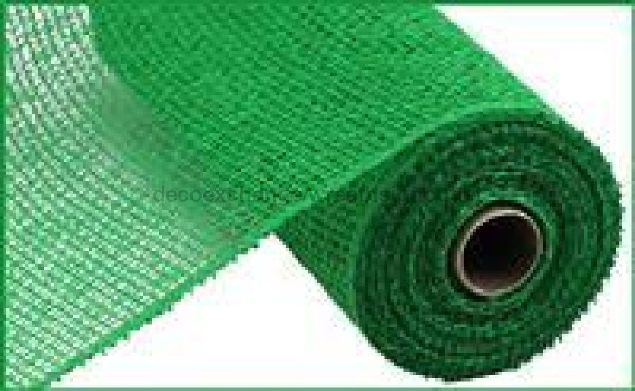 10" X 10Yd Poly Burlap Mesh Emerald Green RP810306 - DecoExchange