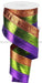 2.5X10Yd 3-In-1 Metallic Ribbon Purple/Lime Green/Copper Rg01403A1