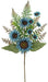 26"L Sunflower Bush Smoke Blue FN164438 - DecoExchange®
