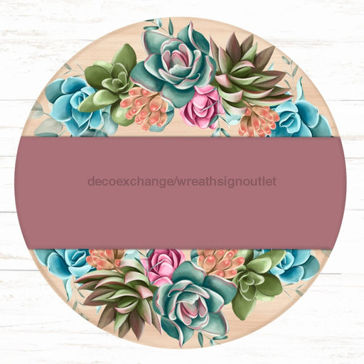 Blank Succulent Customize Your Own Sign Wood Sign Cr-135-Dh 18 Door Hanger 22