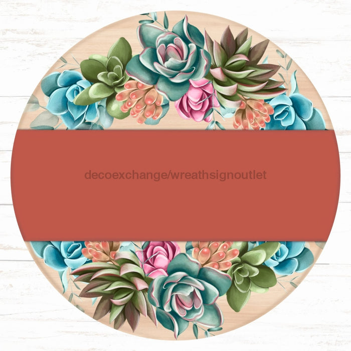 Blank Succulent Customize Your Own Sign Wood Sign Cr-136-Dh 18 Door Hanger 22