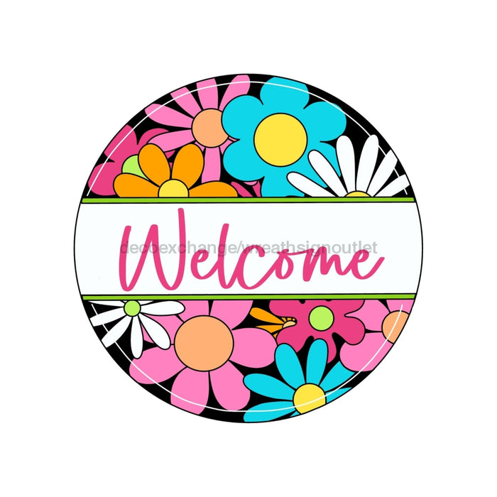 Everyday Sign, Welcome Sign, Floral Sign, wood sign, PCD-W-020 - DecoExchange®