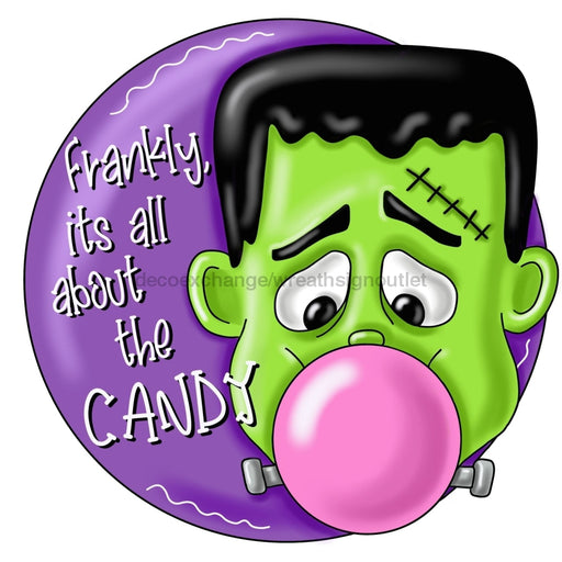 Frankie Sign, Candy Sign, Halloween Sign, wood sign, PCD-W-010 - DecoExchange®
