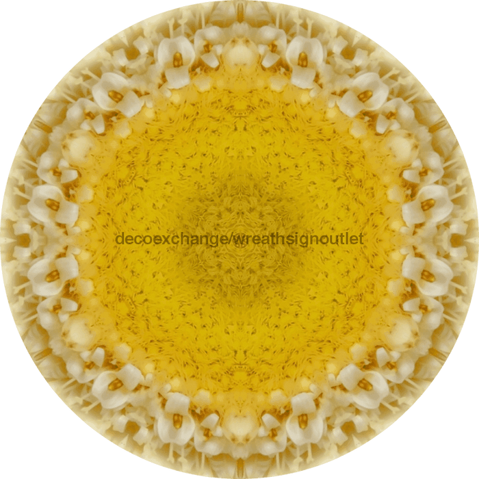 Geometric Flower Center Sunflower Decoe-Fc-0010 6 metal