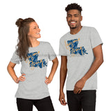 Louisiana Strong Shirt - Blue - Short-Sleeve Unisex T-Shirt - DecoExchange