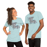 Louisiana Strong Shirt - Gray - Short-Sleeve Unisex T-Shirt - DecoExchange