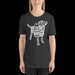 White - Dog Silhouette - Short Sleeve T-Shirt - Unisex - DecoExchange - DecoExchange