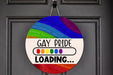 Wreath Sign, Pride Sign, DECOE-2035, Sign For Wreath, Door Hanger, DecoExchange - DecoExchange®